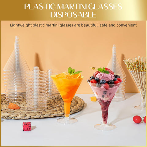 Ensamble rápido de vaso martini RYTOXILO para servir con facilidad.