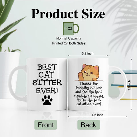 RZHV taza con mango ergonómico para un agarre cómodo.