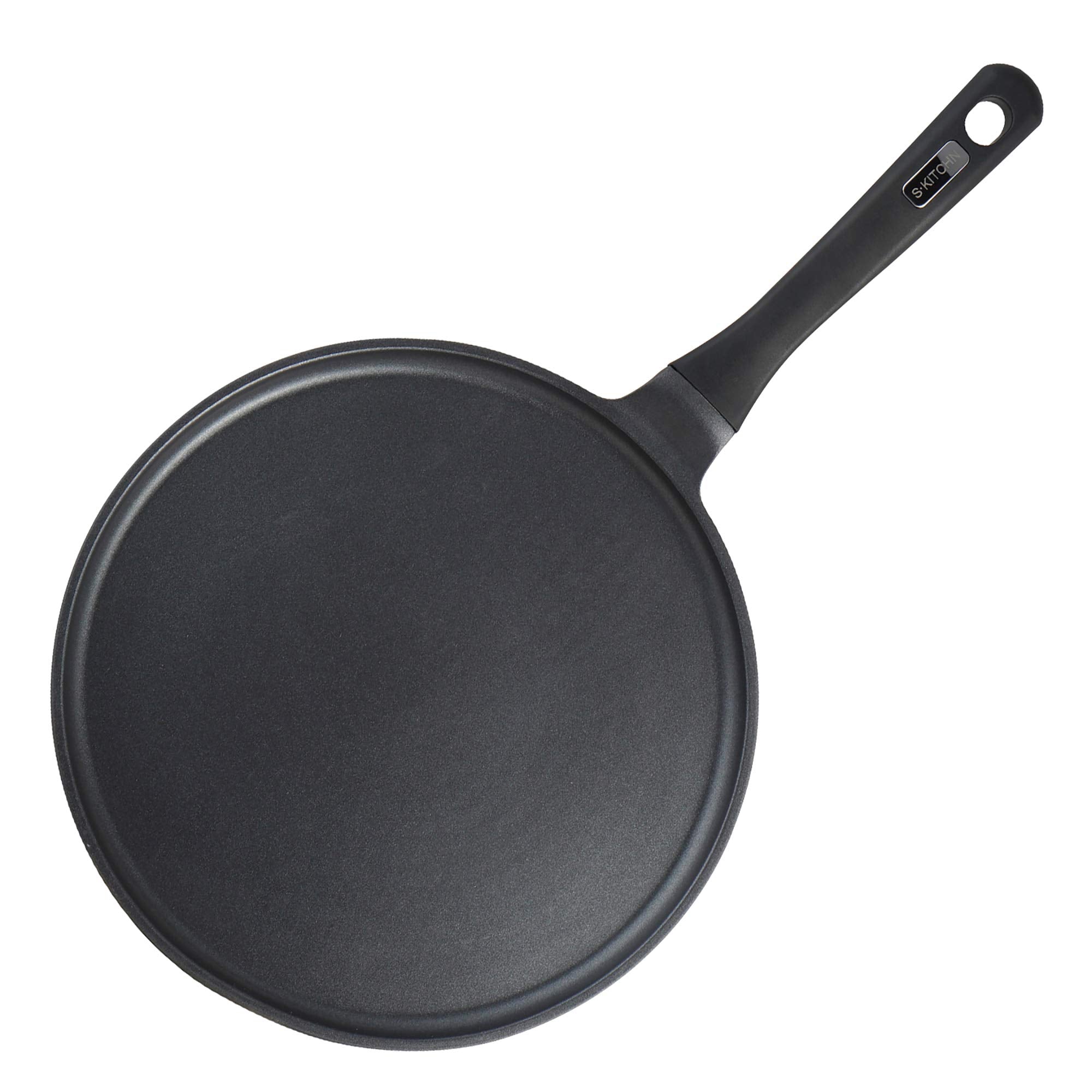 S·KITCHN Crepe Pan antiadherente para deslizamiento suave en crepes