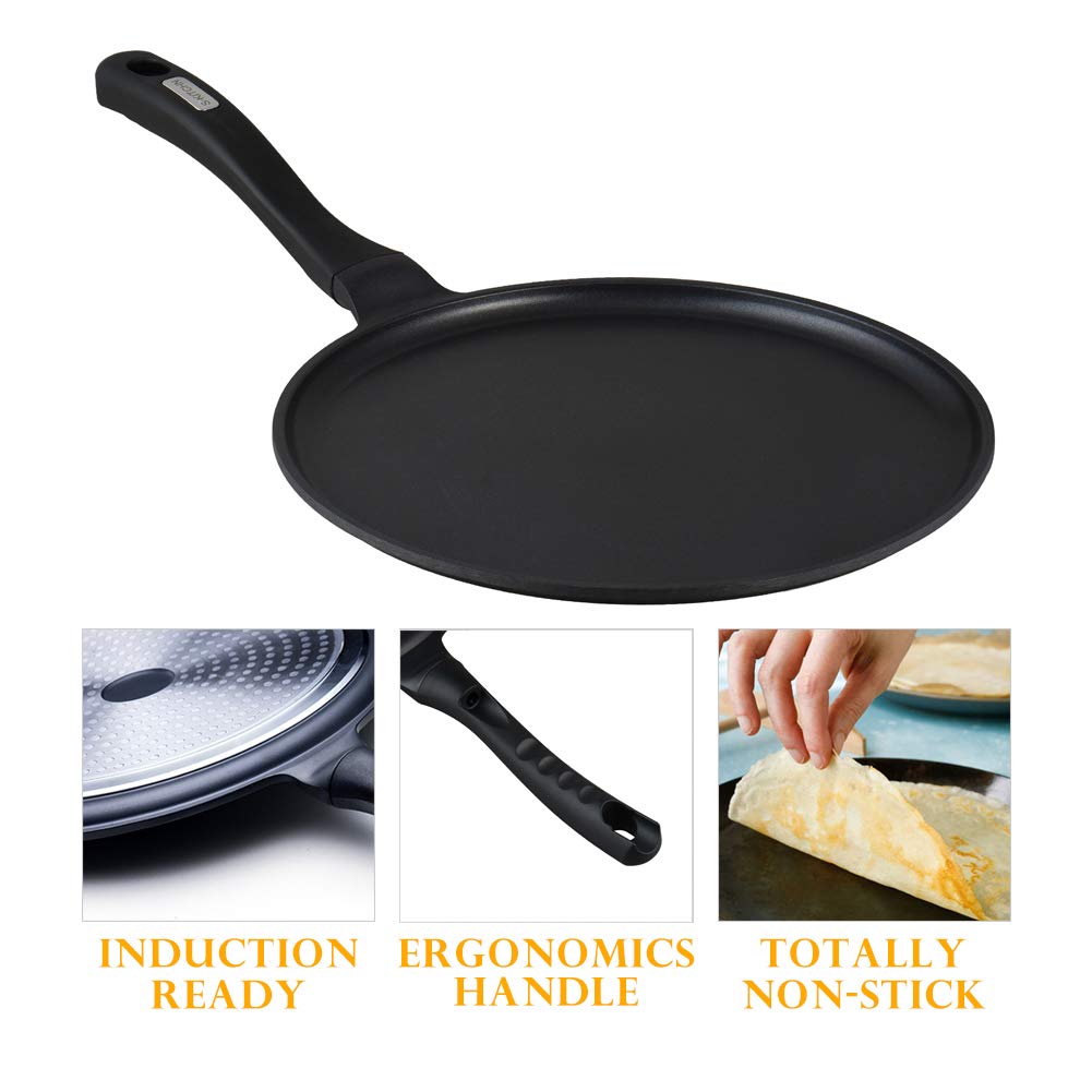 S·KITCHN Dosa Pan para roti con cocción uniforme