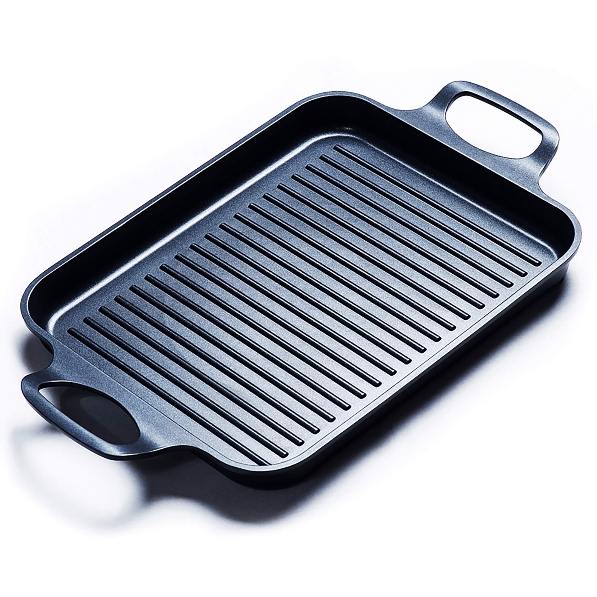 S·KITCHN Grill Pan en vista superior, superficie antiadherente