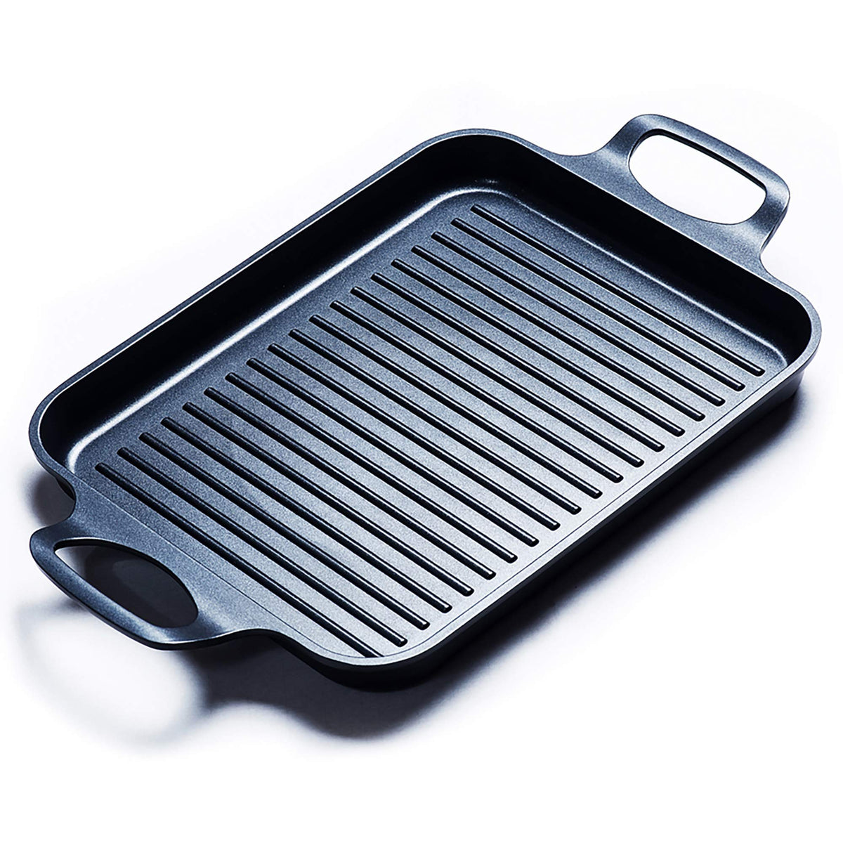 S·KITCHN Grill Pan en vista superior, superficie antiadherente
