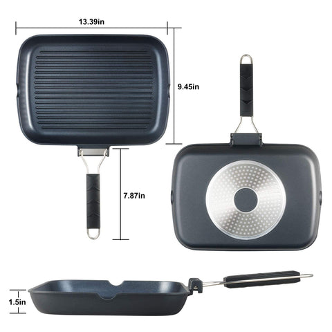 S·KITCHN Sartén resistente hasta 500 °F, cocina segura y eficiente.