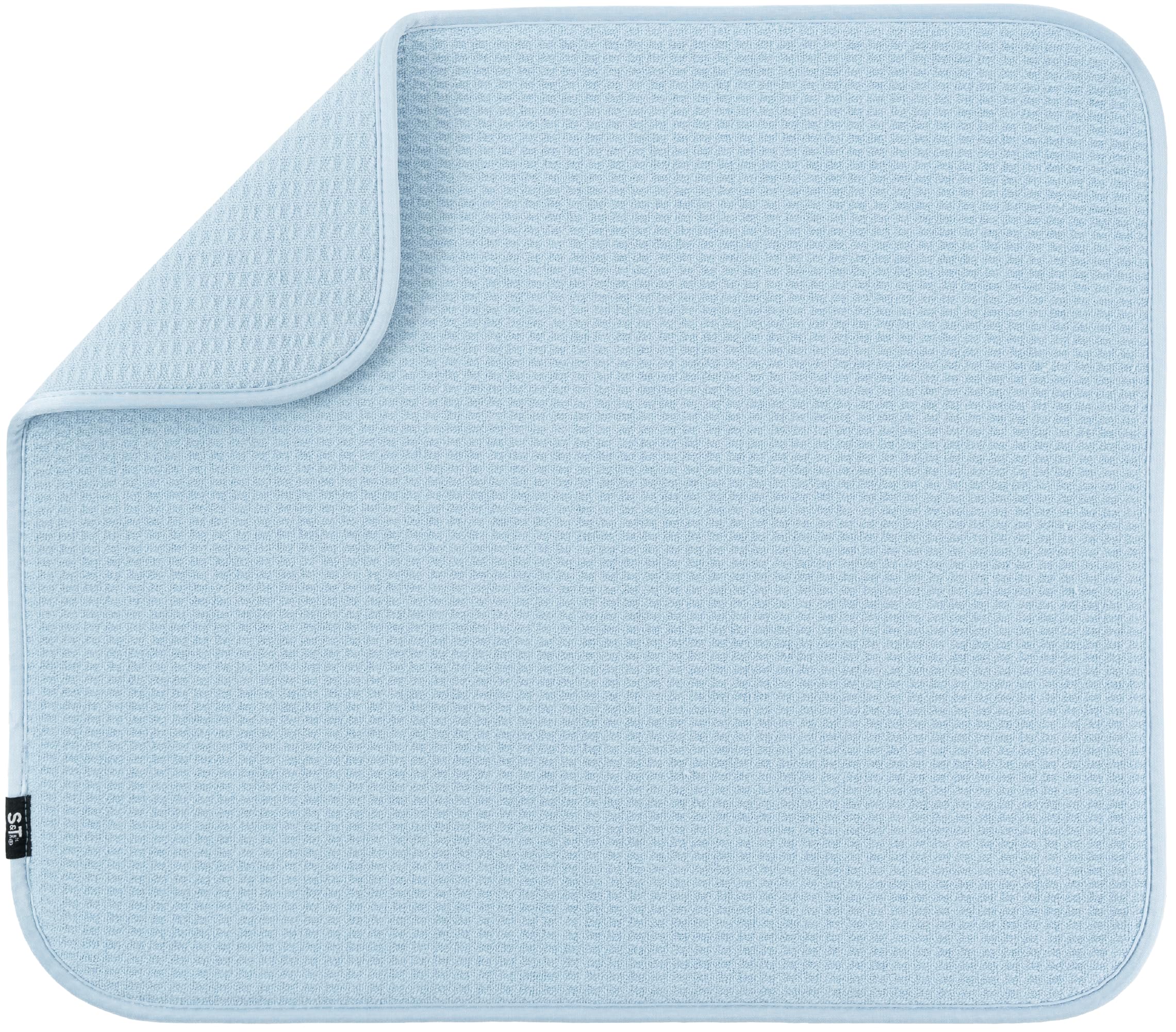 S&T INC. mat-secar-platos-16x18: absorbe agua para encimera limpia.