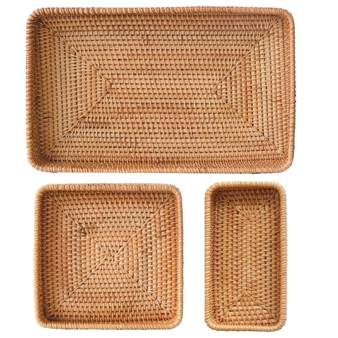 Ambiente natural con cestas S310 para decoración y organización.
