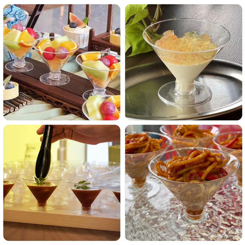 Uso versátil: cócteles, postres y bebidas, para bodas o fiestas.
