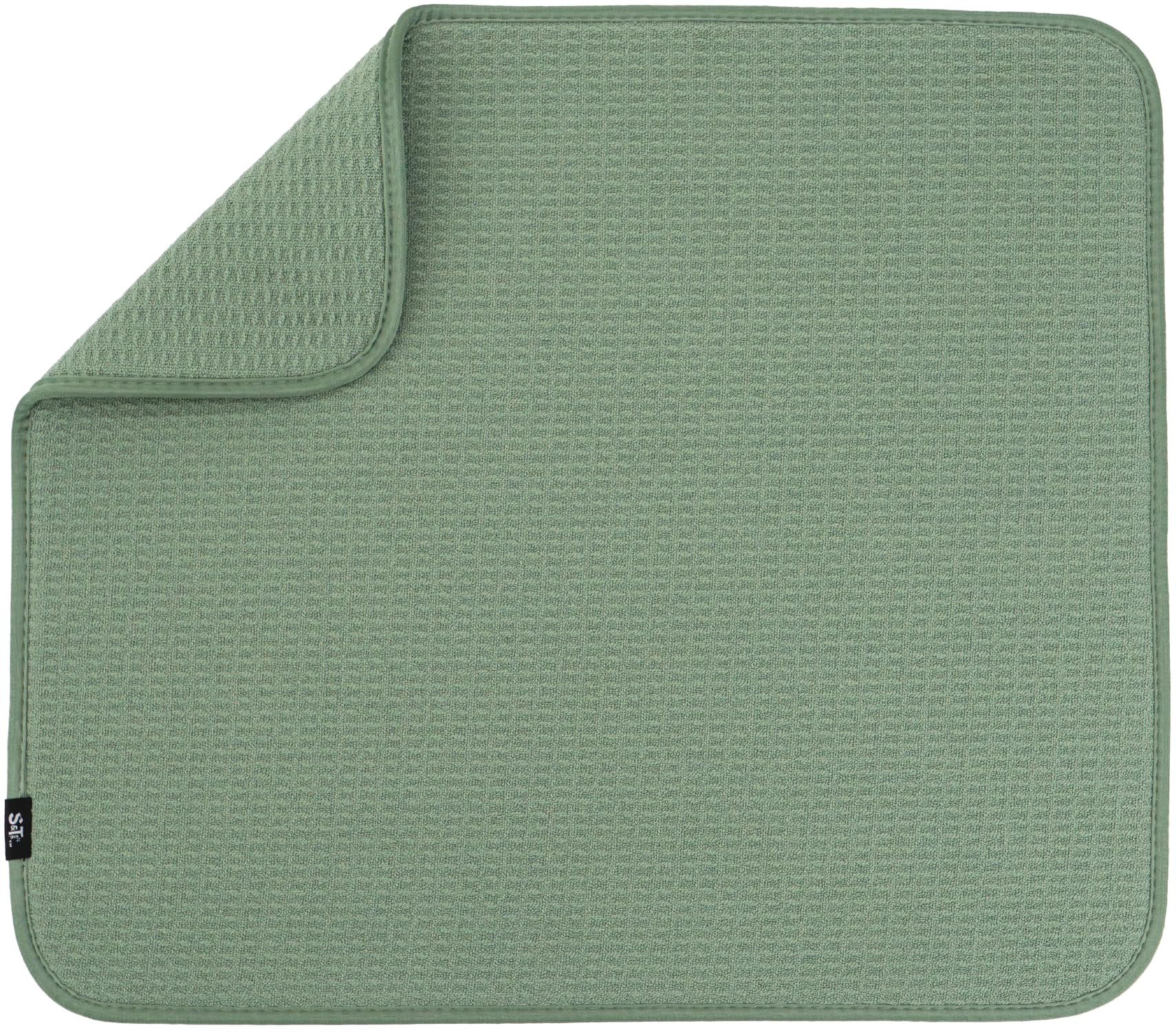 Alfombrilla S&T INC. para secado de platos, mantiene la encimera seca.
