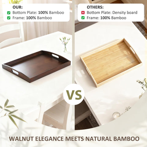 Bandeja de servicio Saankaalaa para ottomán o decoración, diseño ligero y resistente.