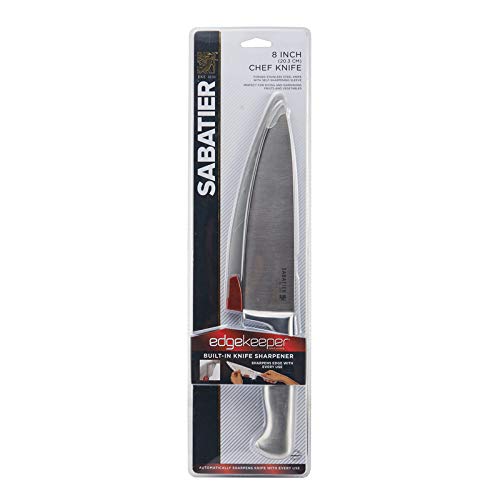 Sabatier cuchillo en mano demostrando equilibrio y control