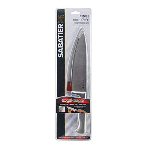 Sabatier cuchillo en mano demostrando equilibrio y control