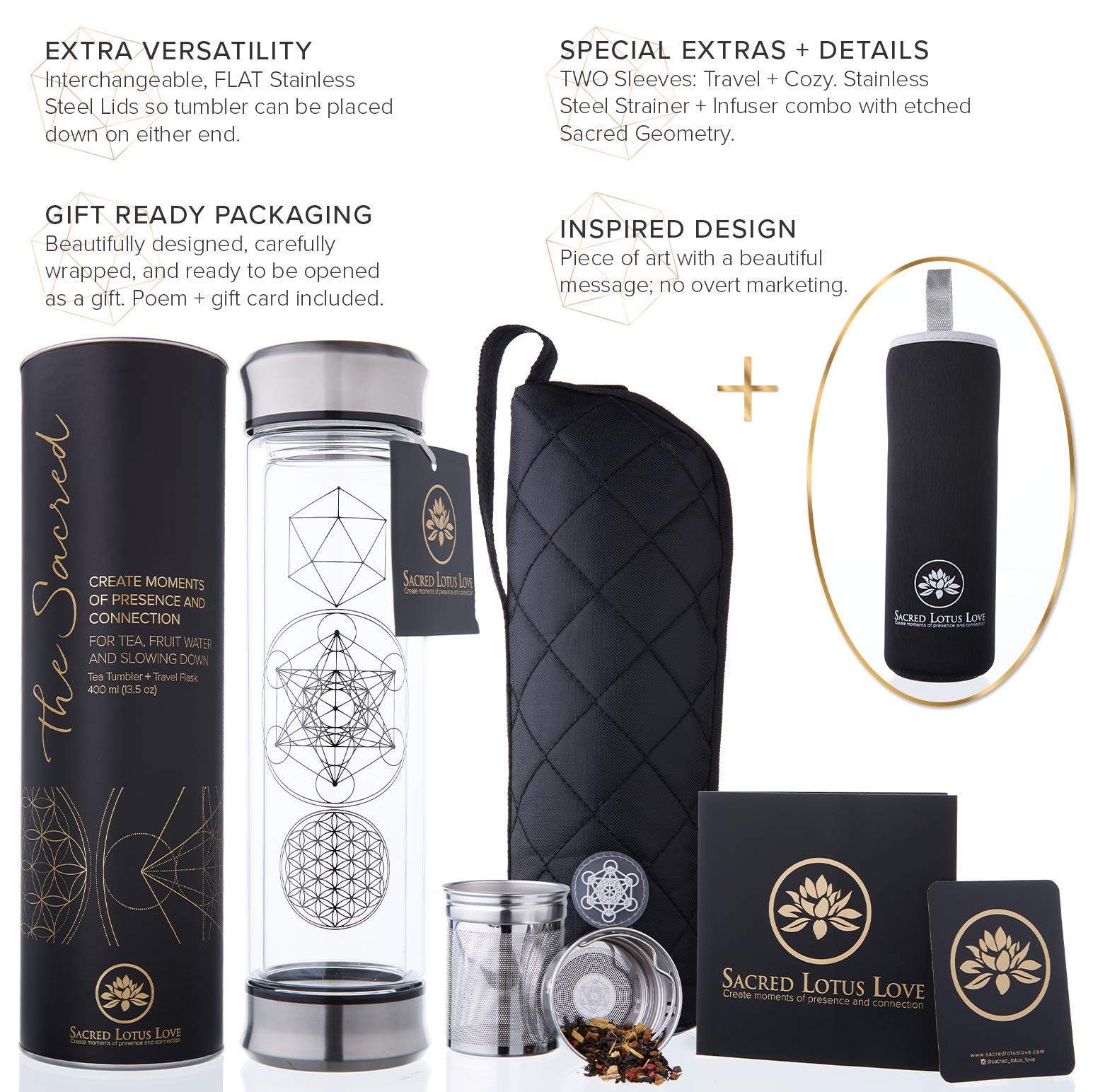 Limpieza fácil de Sacred Lotus Love, lavavajillas compatible