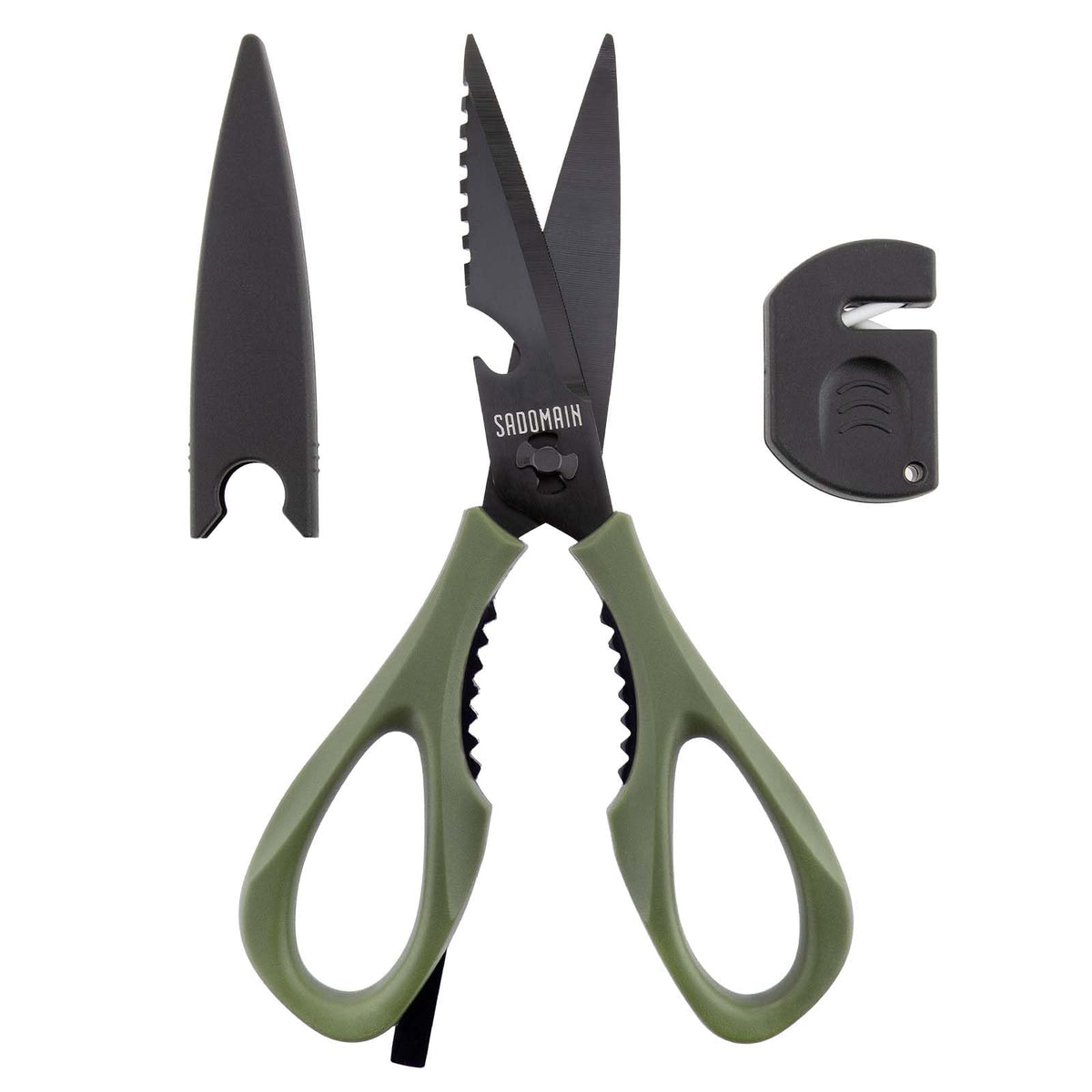 Tijeras SADOMAIN para todo uso con filo excepcional para cortes precisos.