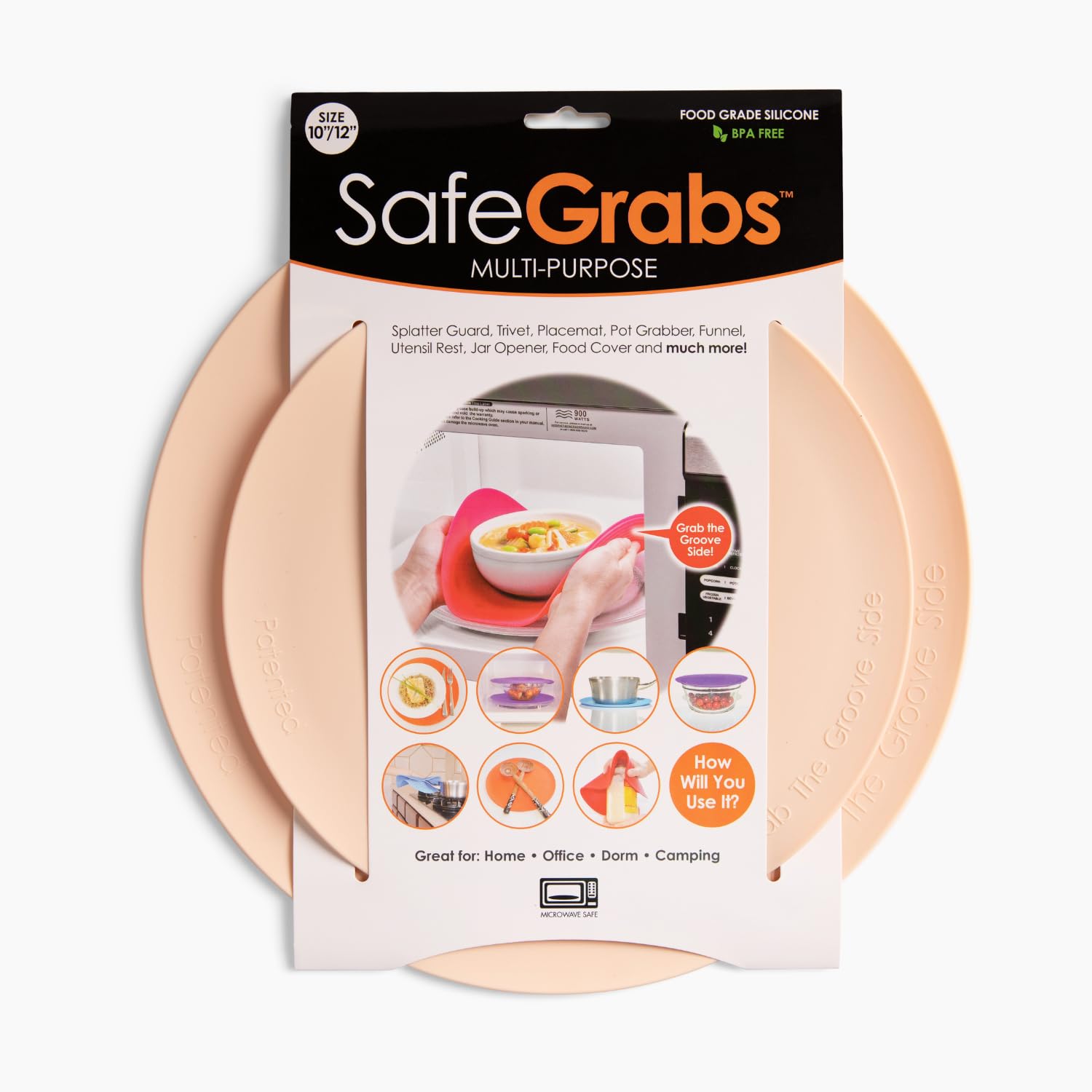Safe Grabs tapete silicona 10 pulgadas protege encimera y facilita agarre