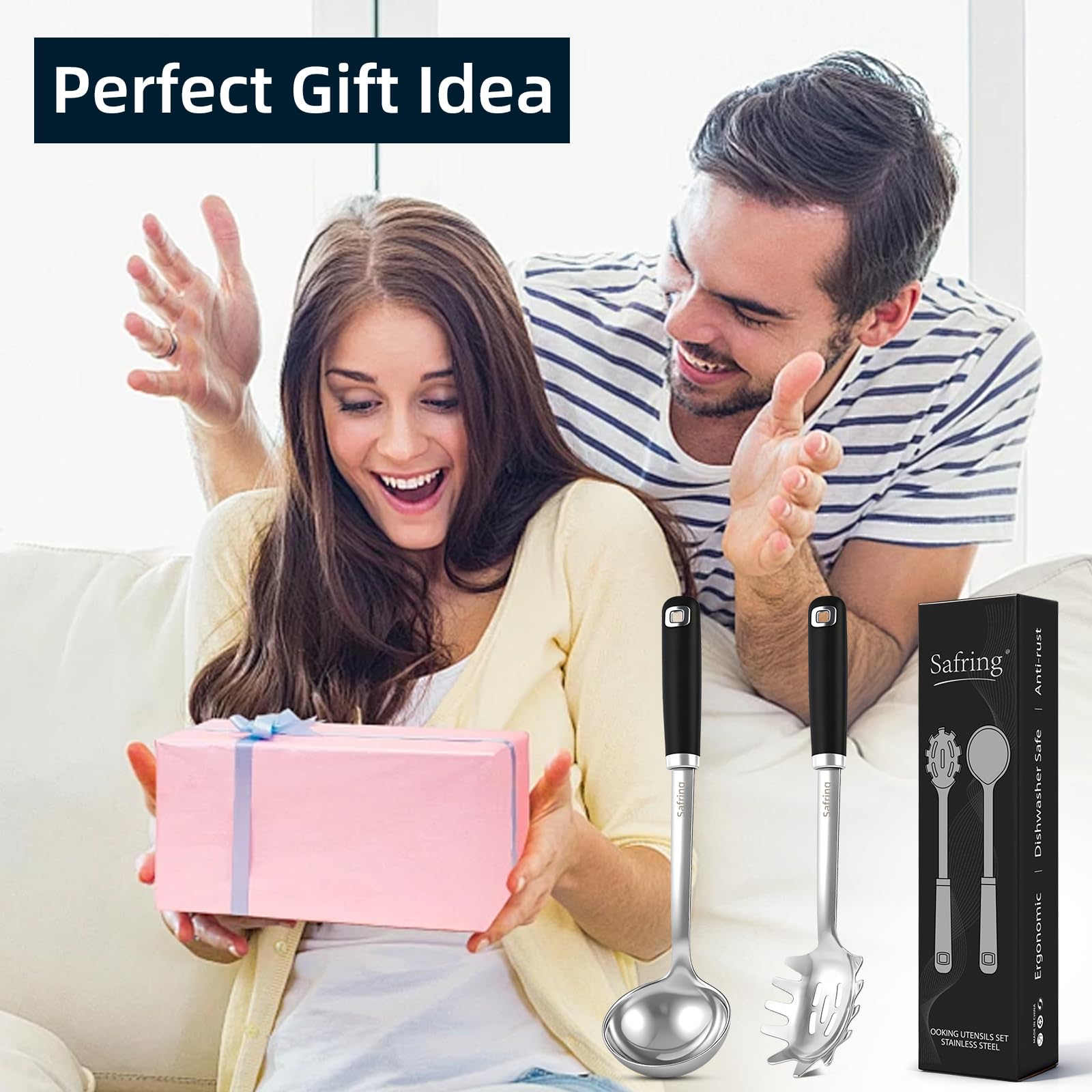 Safring set de utensilios de cocina multifuncional para uso diario en casa.