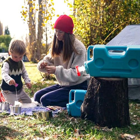 Sagan Life AquaBrick: grifo externo para verter bebidas con facilidad.