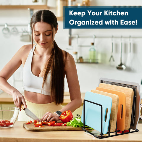 SAGLAU uso diario en la cocina, solución práctica para mantener tablas y bandejas.