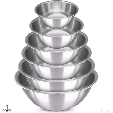 Conjunto regalo Sagler en acero inoxidable con acabado espejo para cocineros
