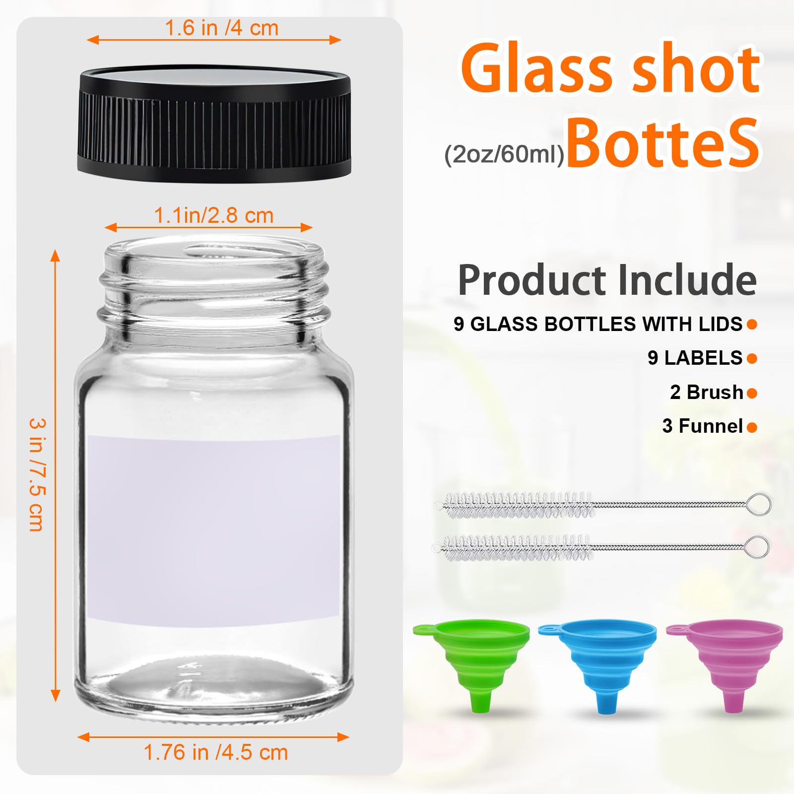 SAIAOKJ etiquetas incluidas para identificar mezclas de jengibre y cúrcuma.