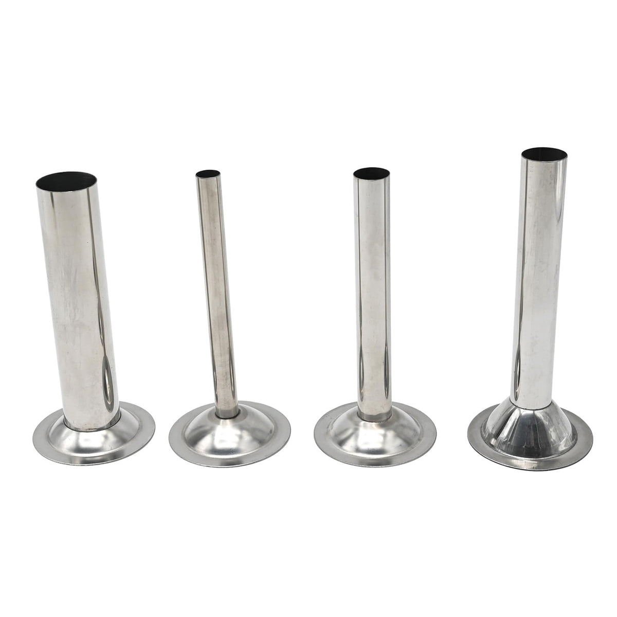 Saihisday tubos embutidora acero inoxidable 1 ¼ pulgada para rellenos uniformes