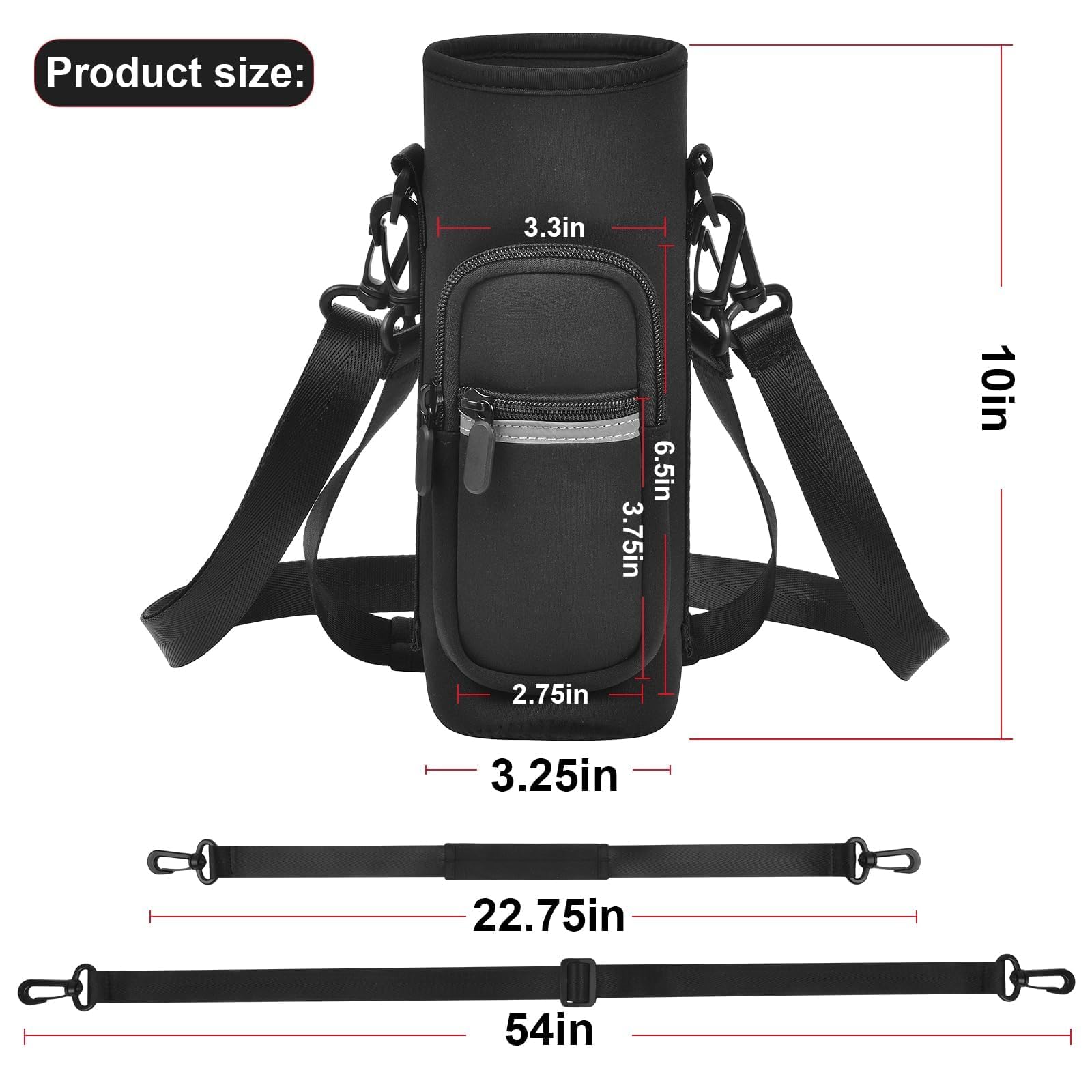 SAIKA Ninja Blast Max: correa de hombro removible para llevar con comodidad en cualquier ruta.