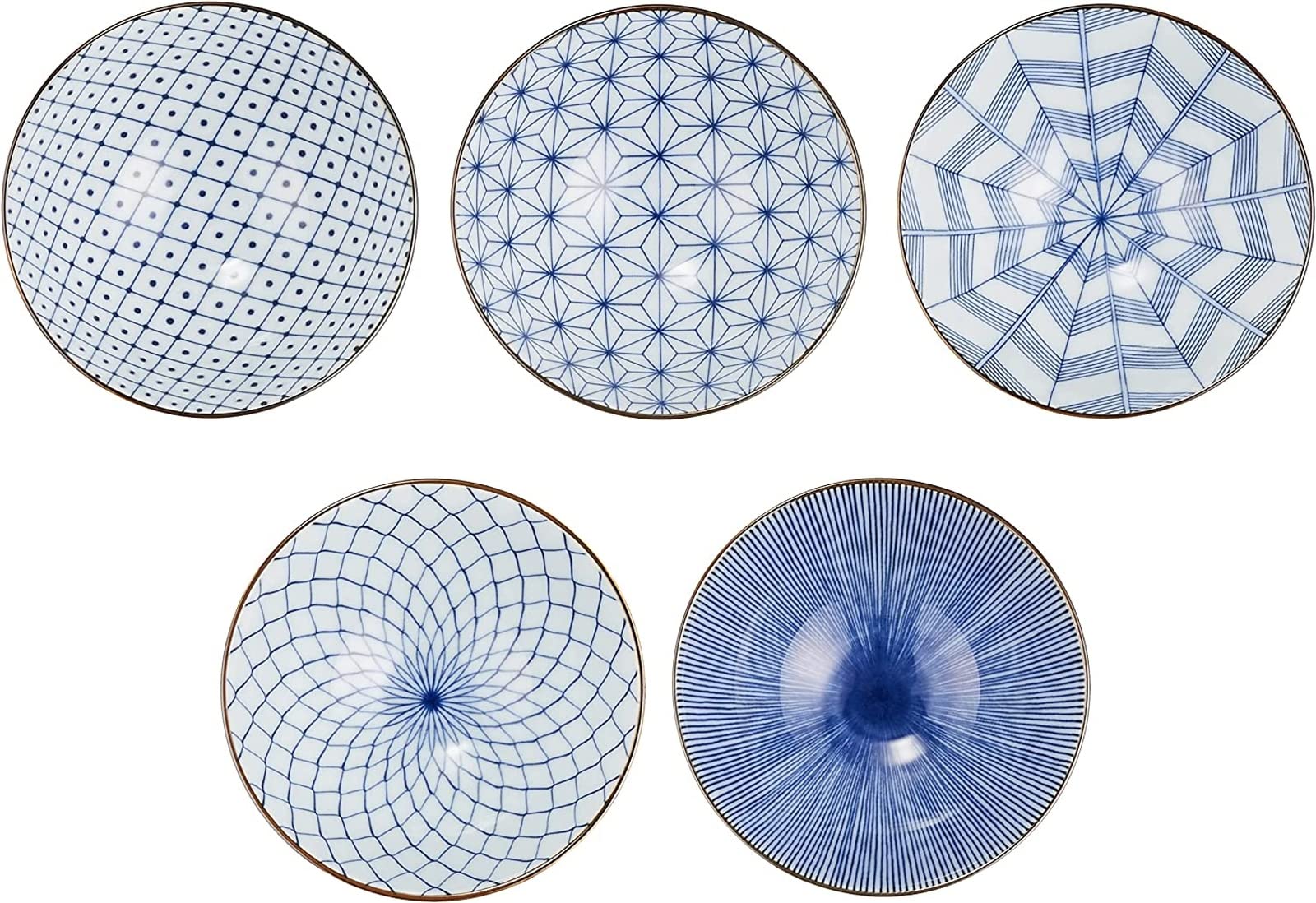 Saikai Pottery 19541 diseño tradicional japonés para mesa diaria.
