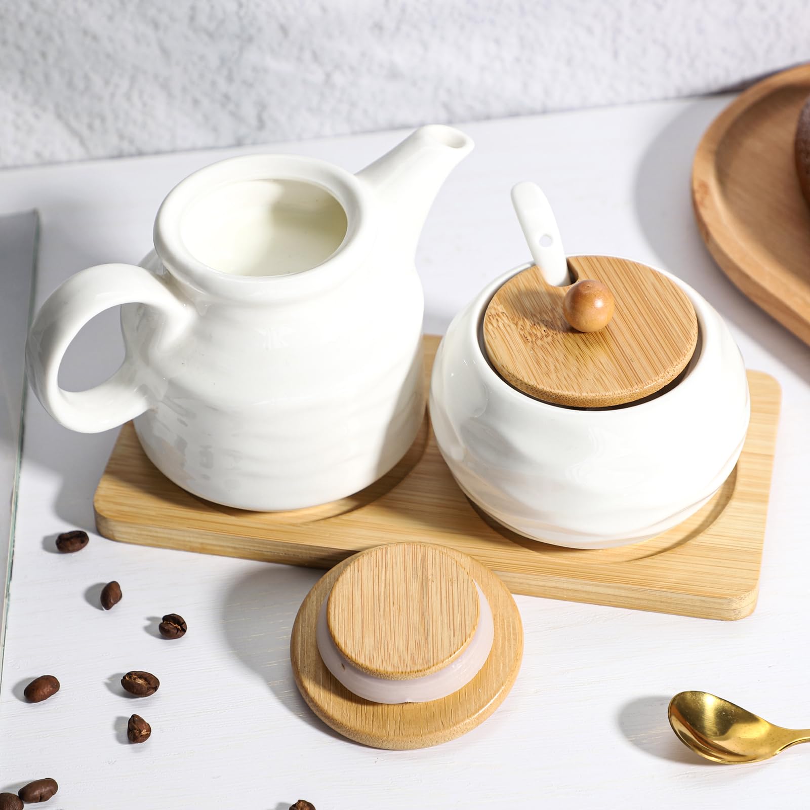Sailench conjunto café y té, opción completa para endulzar y cremar.