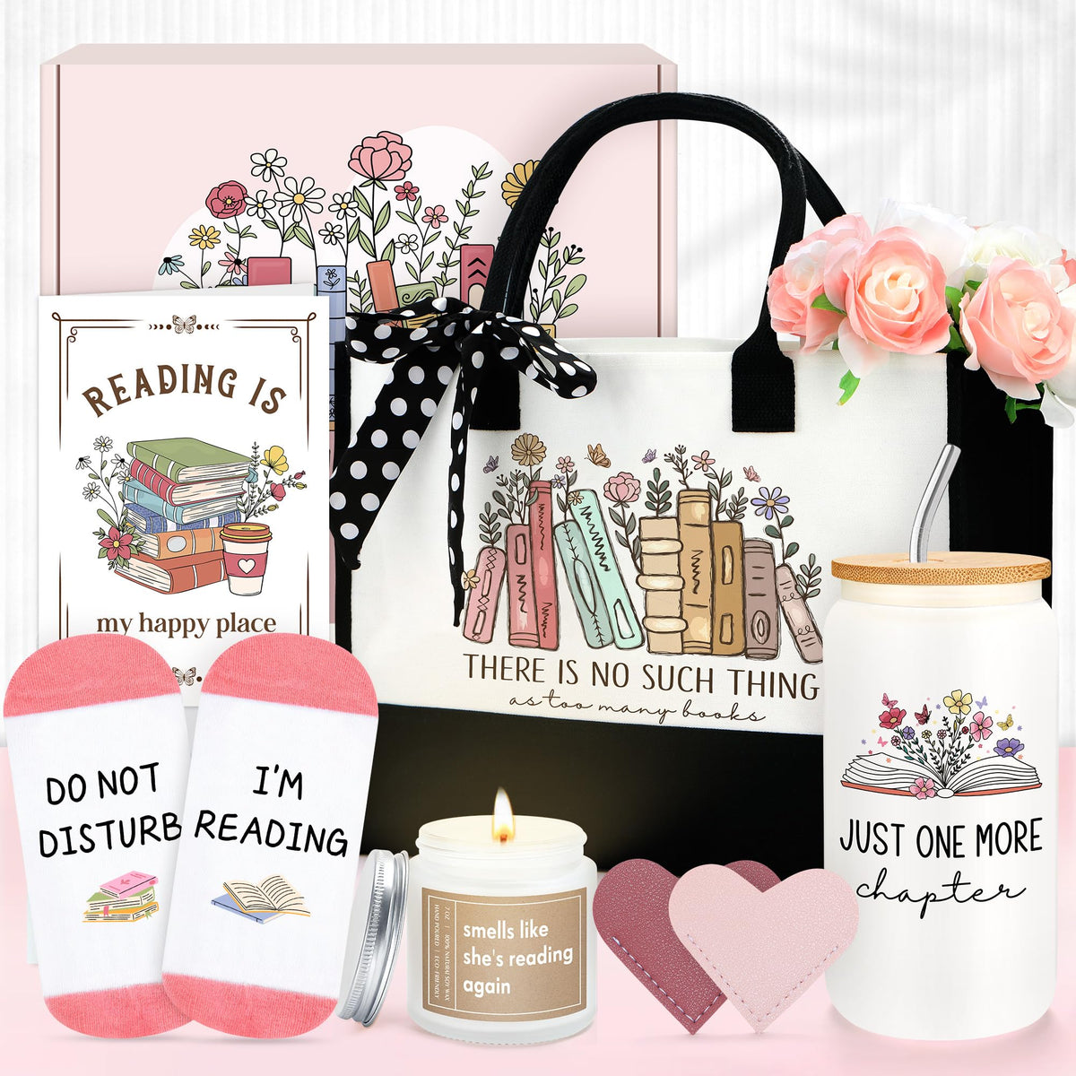 Saineron bolsa de libros grande, ideal para llevar tus lecturas favoritas.