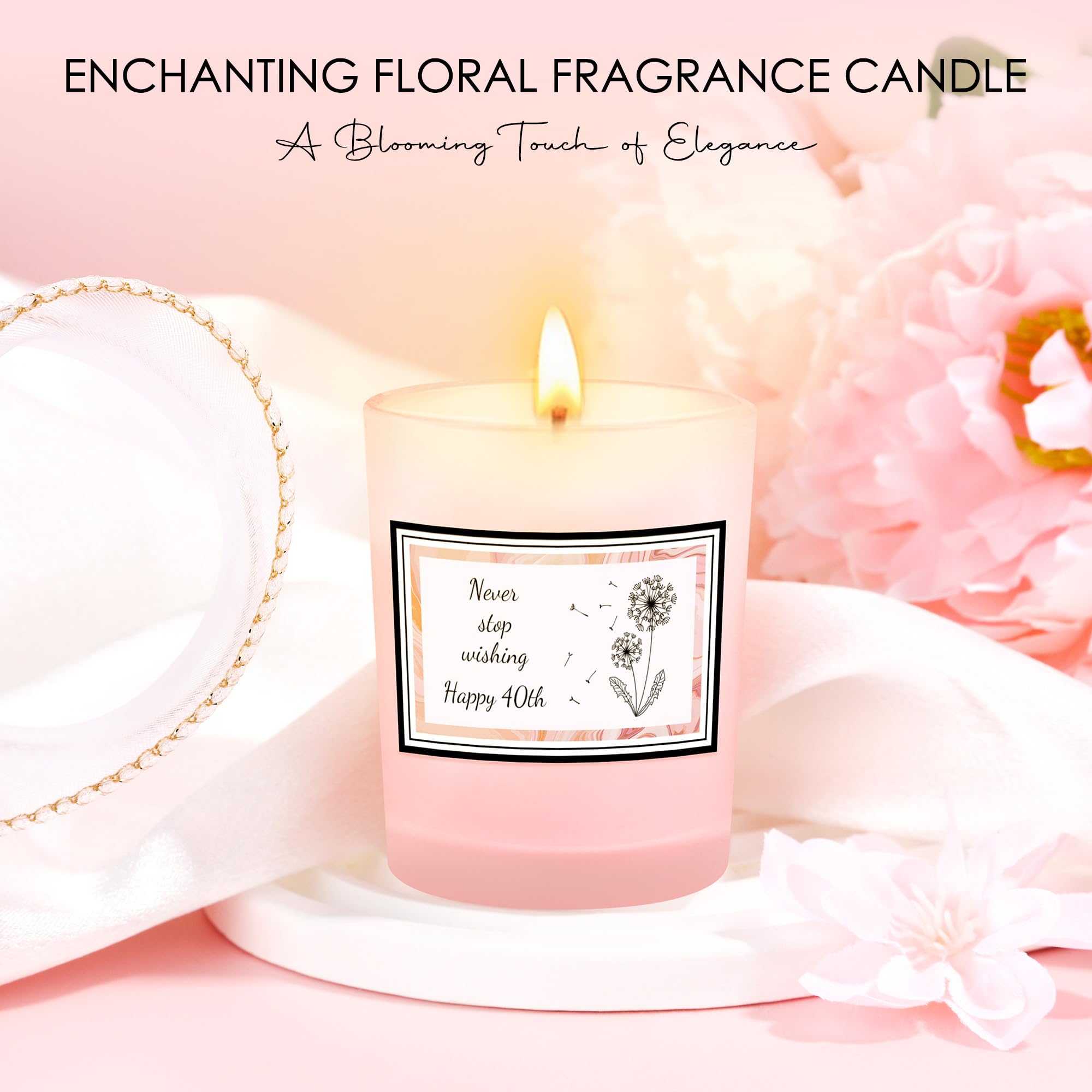Vela perfumada Saineron para crear ambiente relajante.