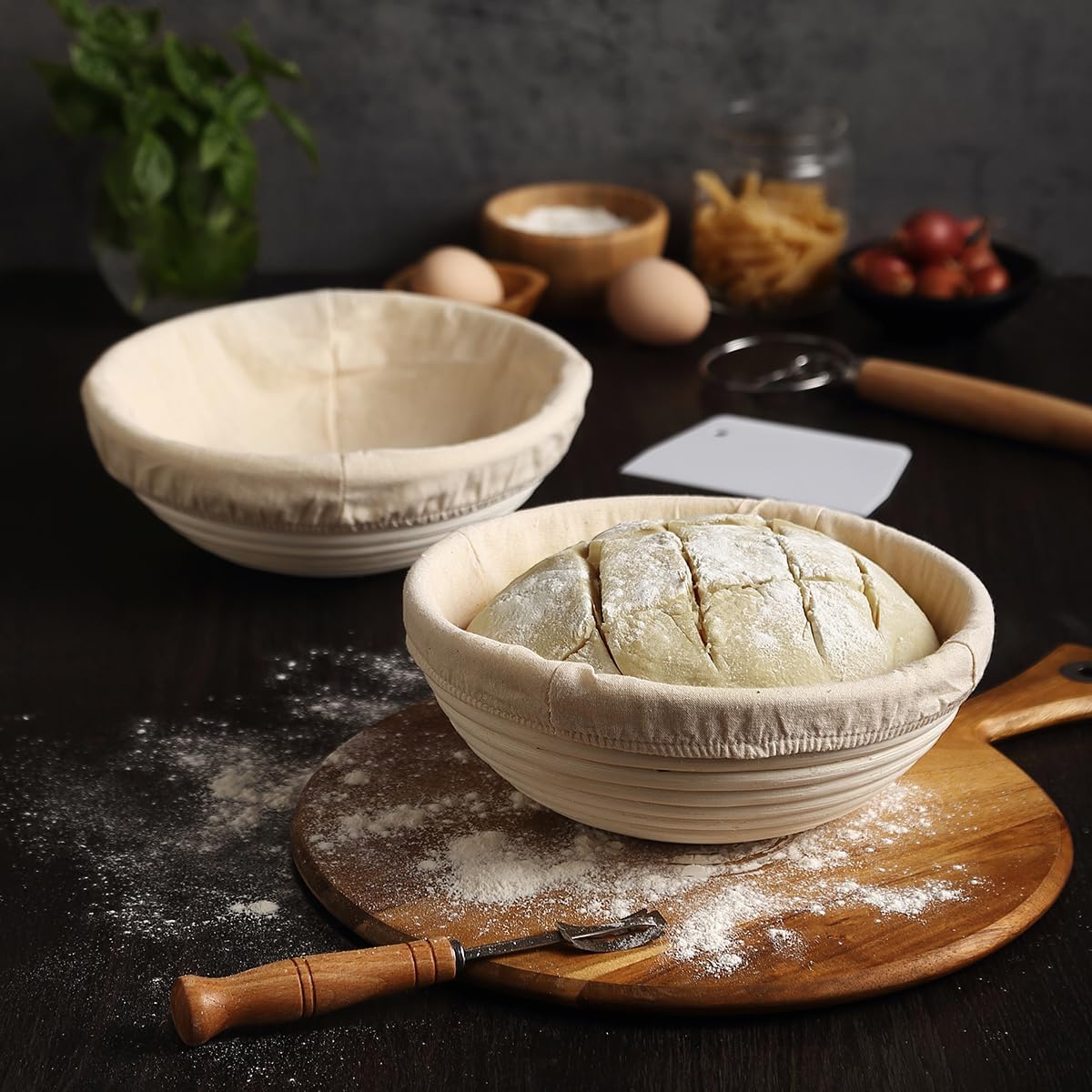 Saint Germain Bakery cesto 9 pulgadas ideal para hogazas medianas a grandes.