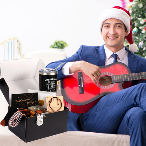 Kit regalo completo Saiweilai Online para guitarra, ideal como detalle musical
