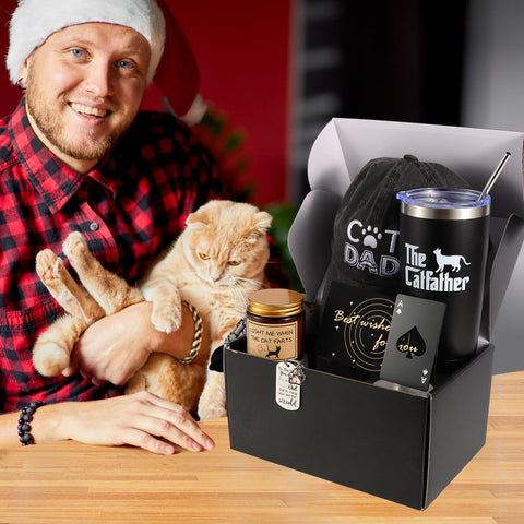 SAIWEILAI ONLINE tarjeta de regalo Catdad mensaje personalizado