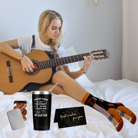 Tarjeta de saludo Saiweilai Online, regalo personal para guitarristas