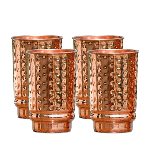Vaso Sajtox de cobre martillado, 350 ml, para beber con estilo.