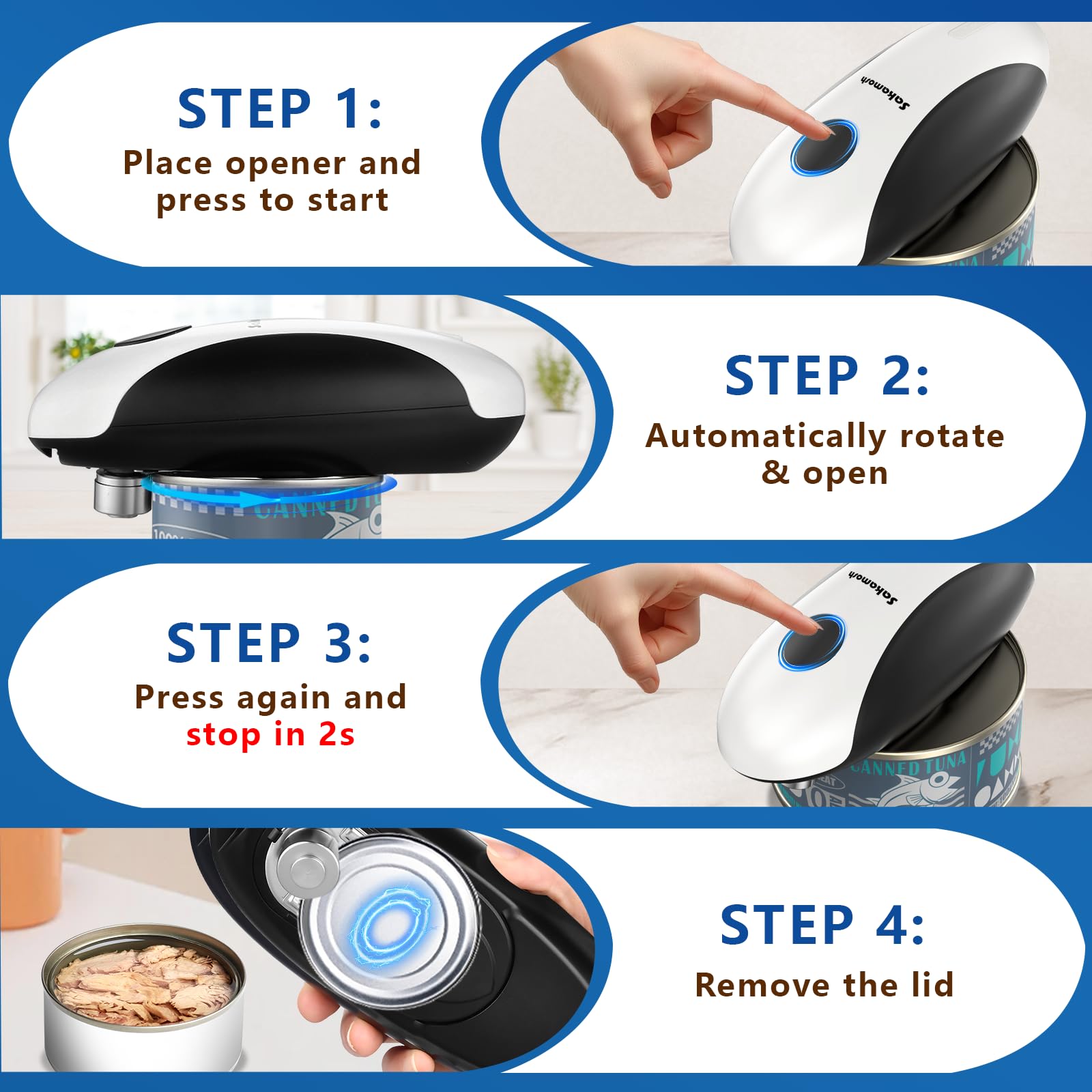 SAKAMOSH levantador magnético de tapa facilita retirar la tapa