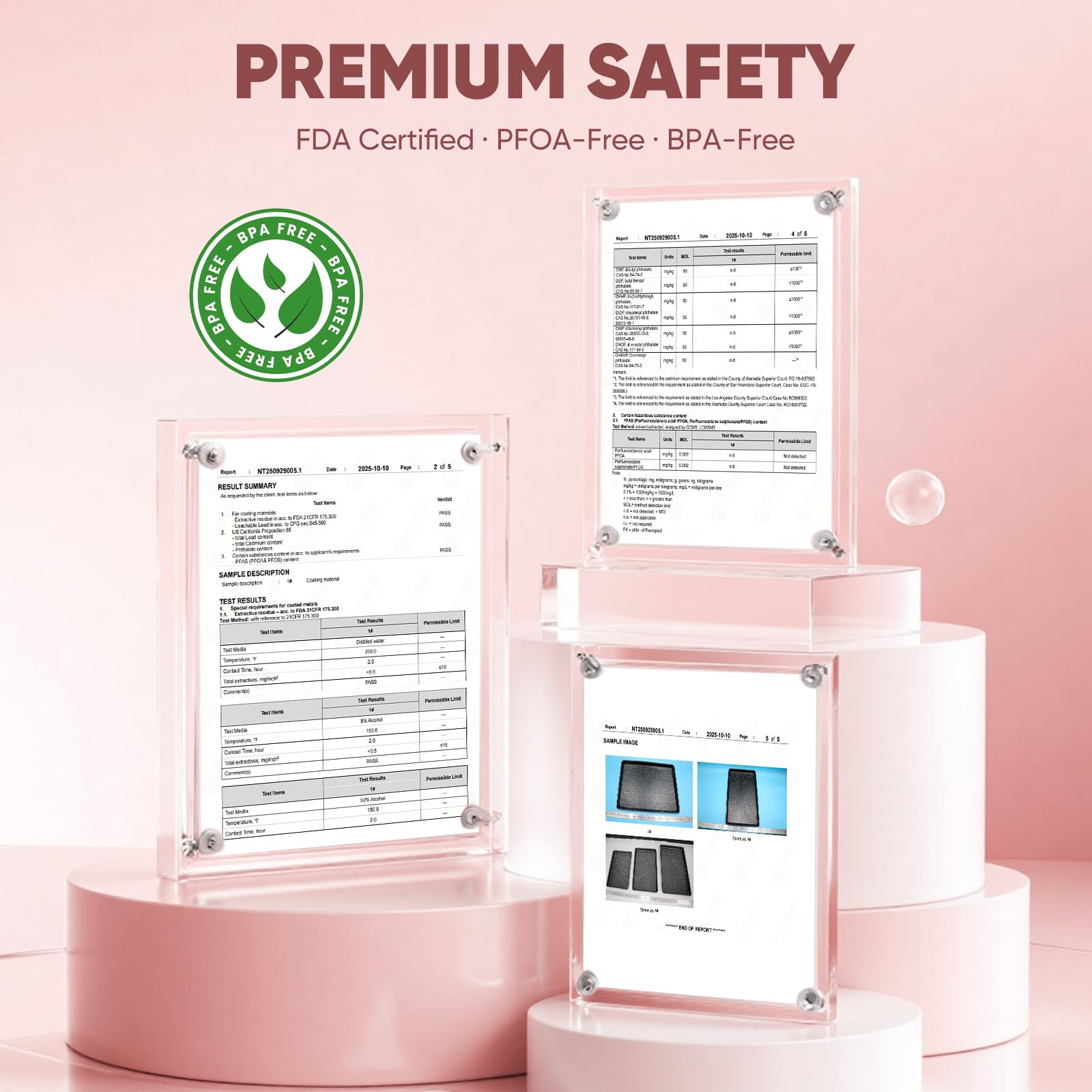 Bandeja grande SakerPlus 17.5x12 pulgadas rosa para lotes grandes.