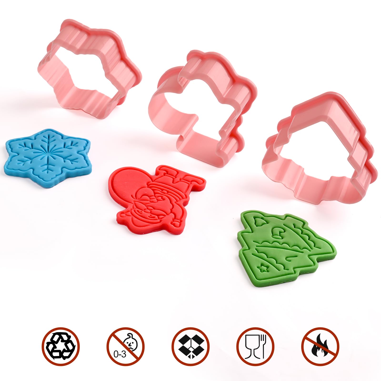 Sakolla cortador galletas copo de nieve, ideal para galletas detalladas y adornos.