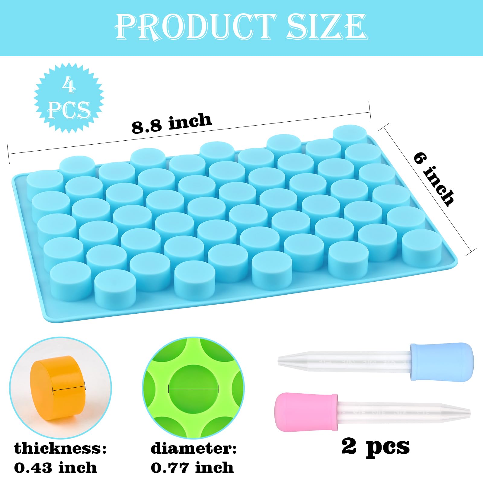 Sakolla dispensadores de 5 ml para dosificar rellenos con precisión.