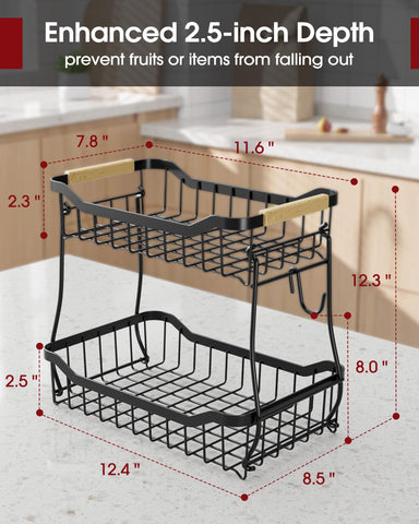 Sakugi canasta compacta y elegante para cocina, comedor o baño.