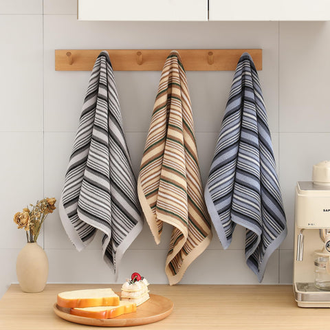 SALAS paquete de 6 toallas para cocinar con colores coordinados