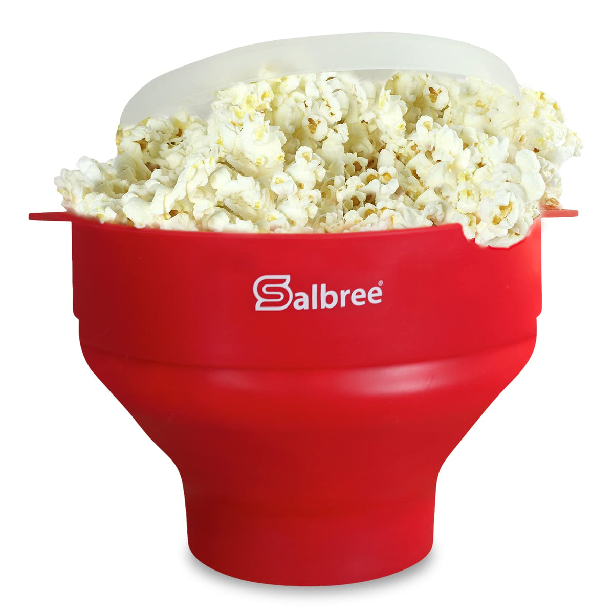 Salbree palomitas silicona colapsable para microondas, cocción rápida.