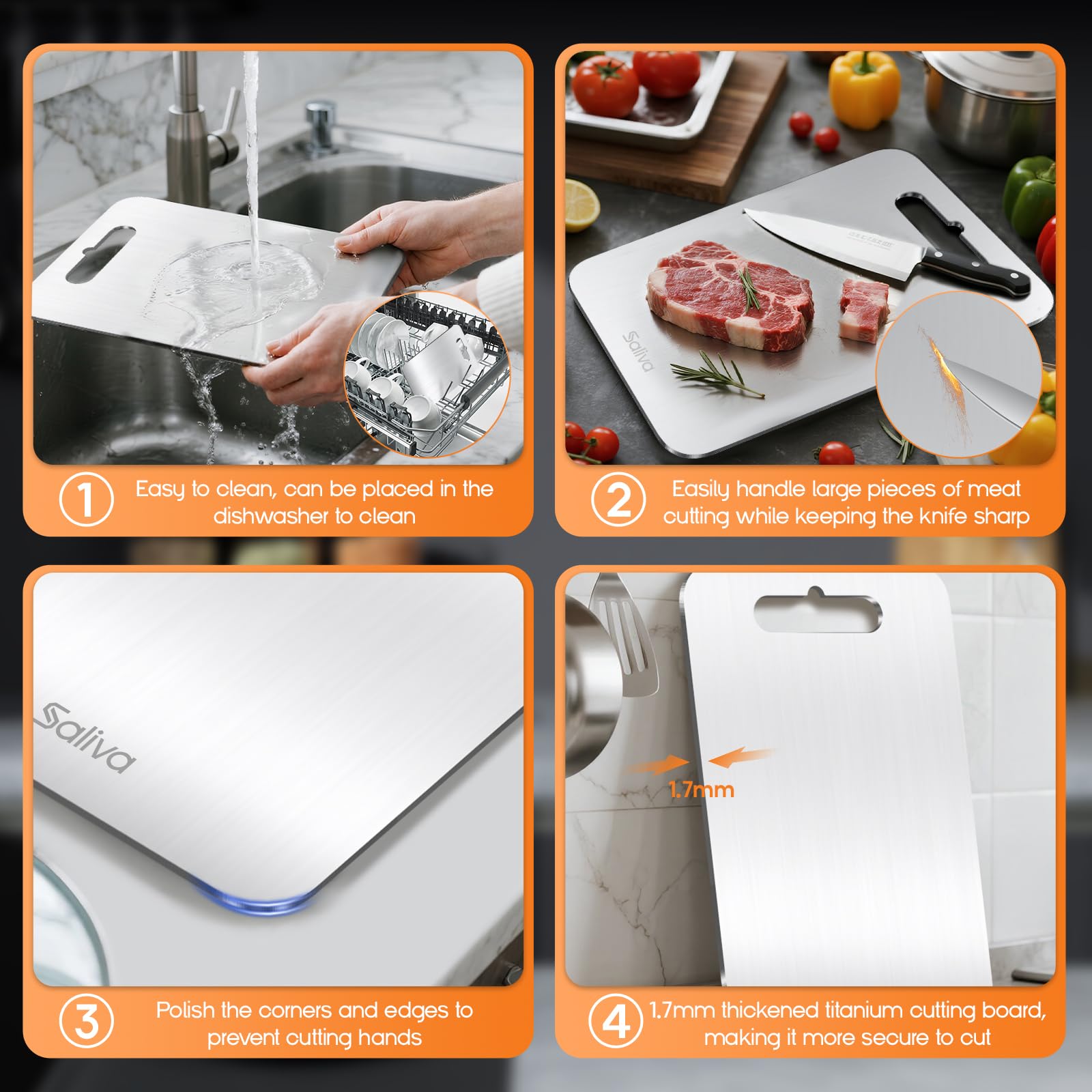 Saliva diseño ligero, ideal para camping y cocinas sobre la marcha.