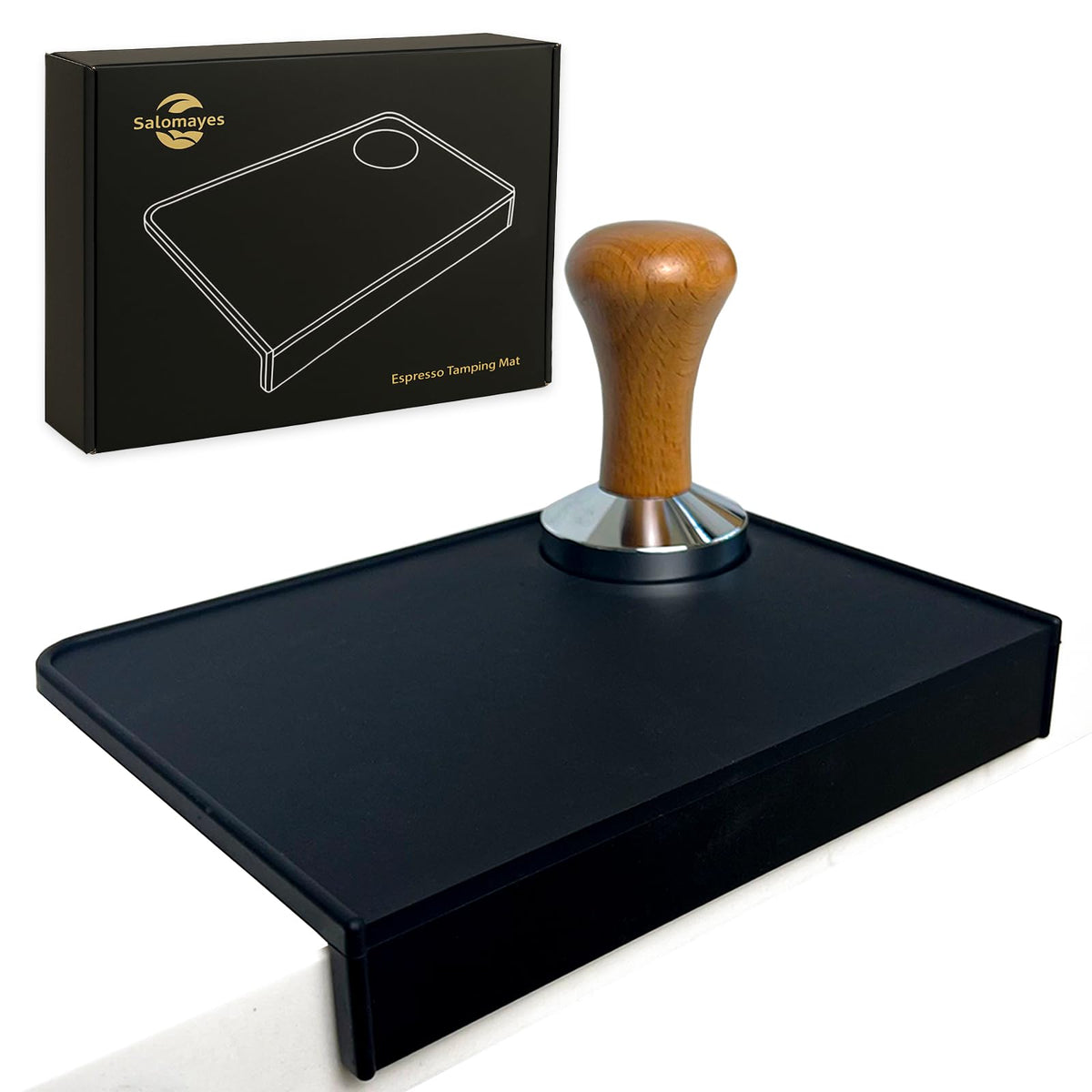 Salomayes alfombrilla expreso 8x6, superficie compacta para encimeras pequeñas