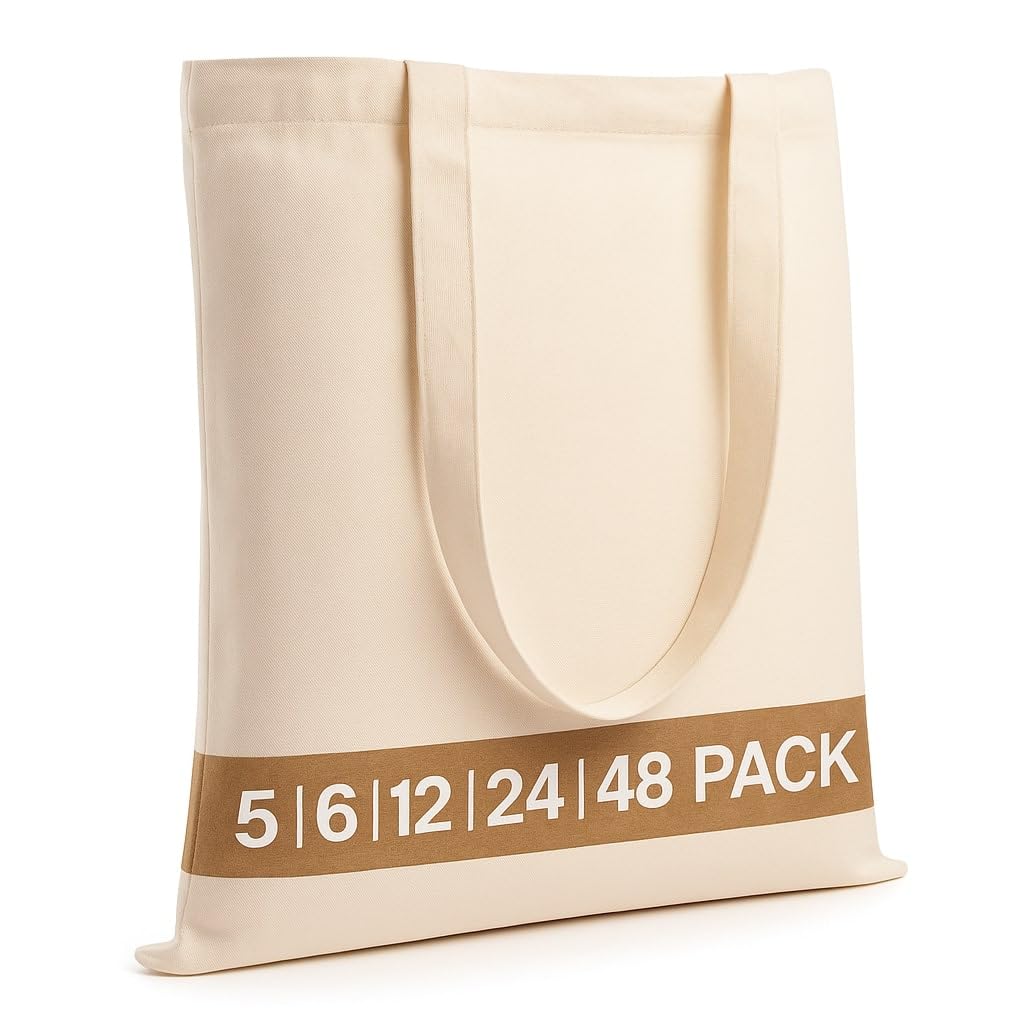 Salt Earth bolsa de algodón natural para compras sostenibles