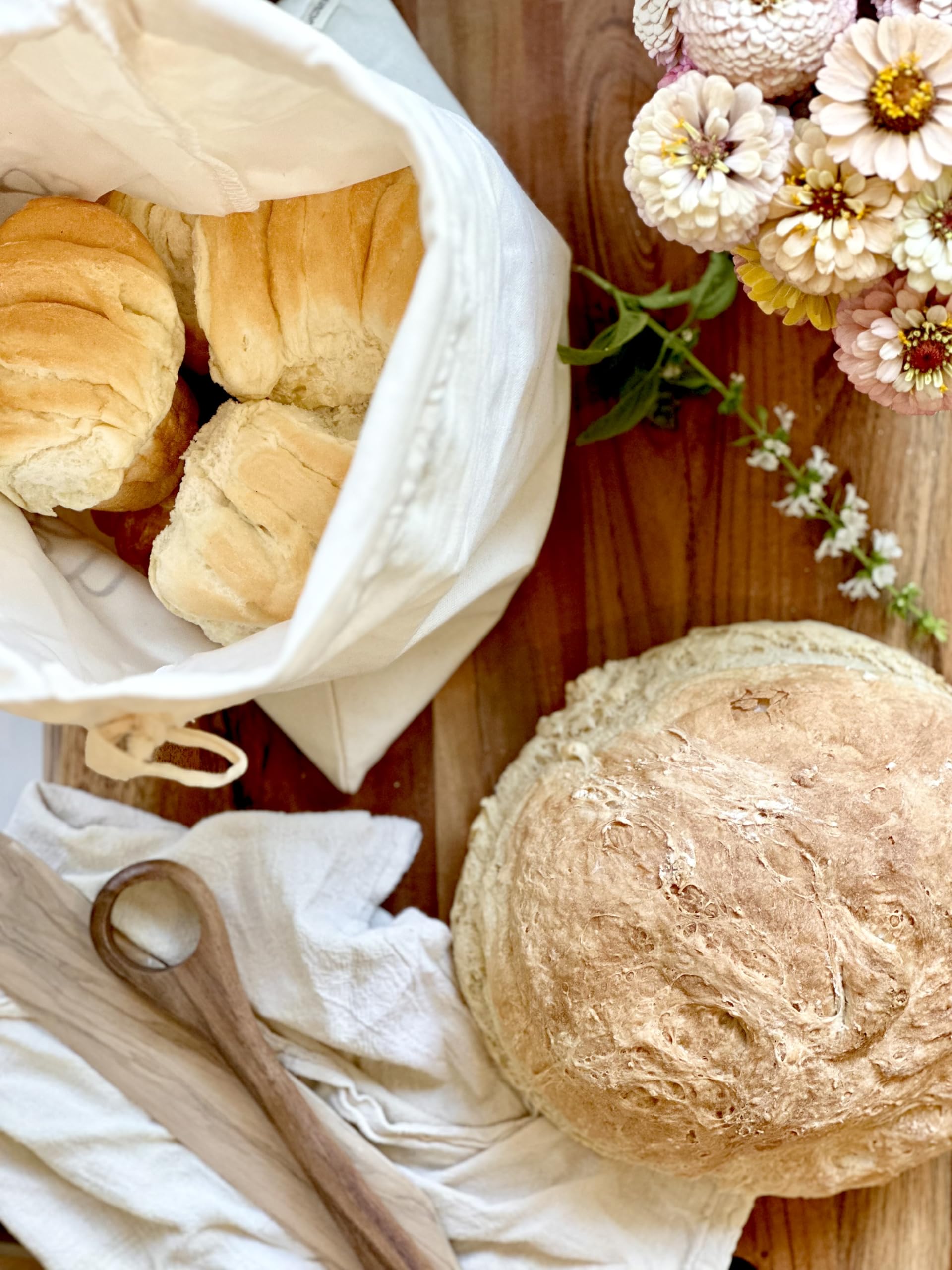 Salt & York: forro plástico apto para alimentos protege la humedad del pan.
