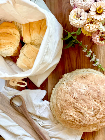 Salt & York: forro plástico apto para alimentos protege la humedad del pan.