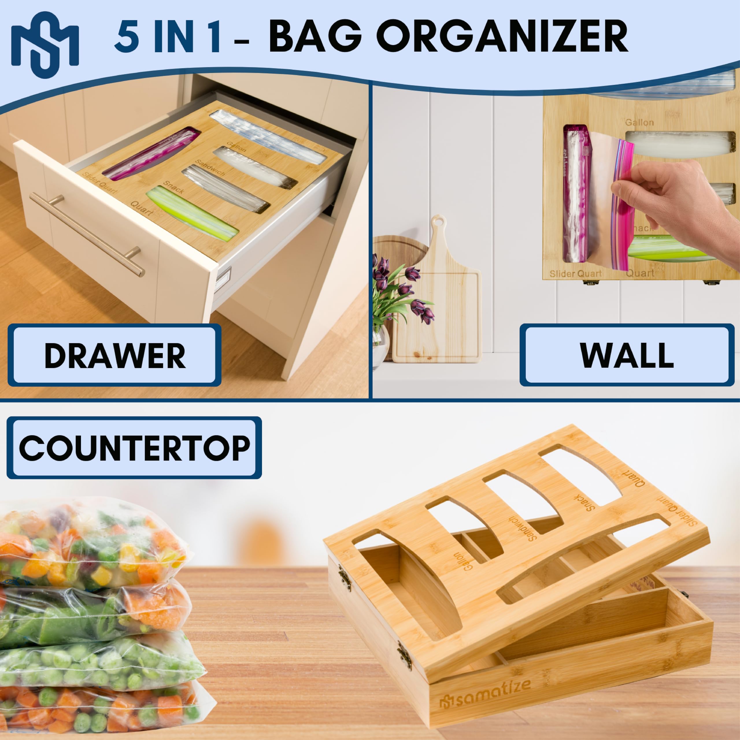 SAMATIZE Diseño clásico para cocina, complemento elegante