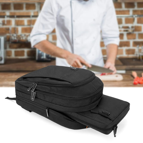 samdew Mochila Chef uso multiuso para clases, trabajo y exteriores en cocina.