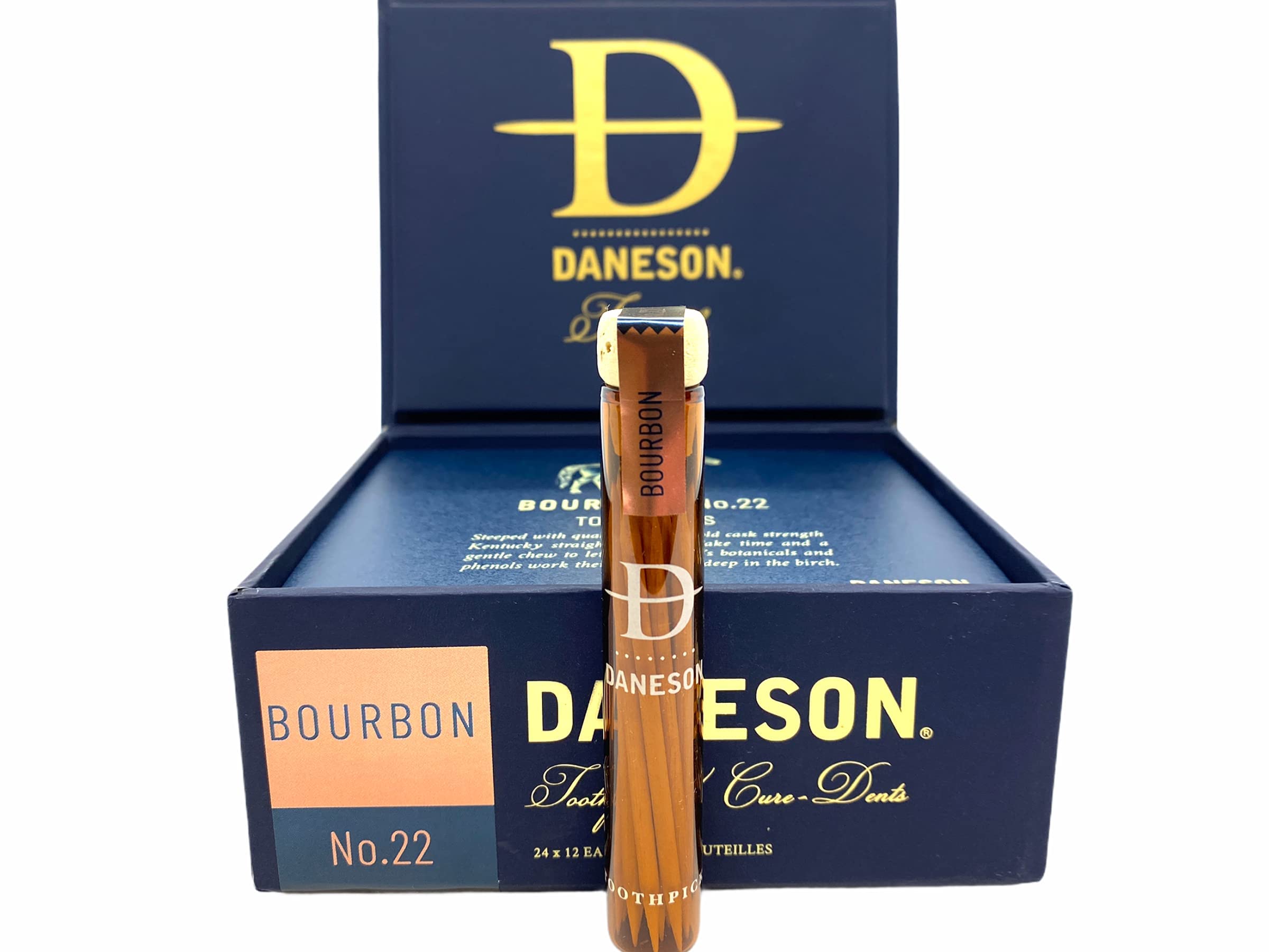 Sameriver Daneson palillos Bourbon: detalle de madera con sabor suave