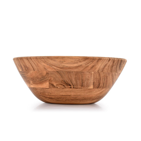 Samhita centro de mesa con frutas, madera de acacia natural