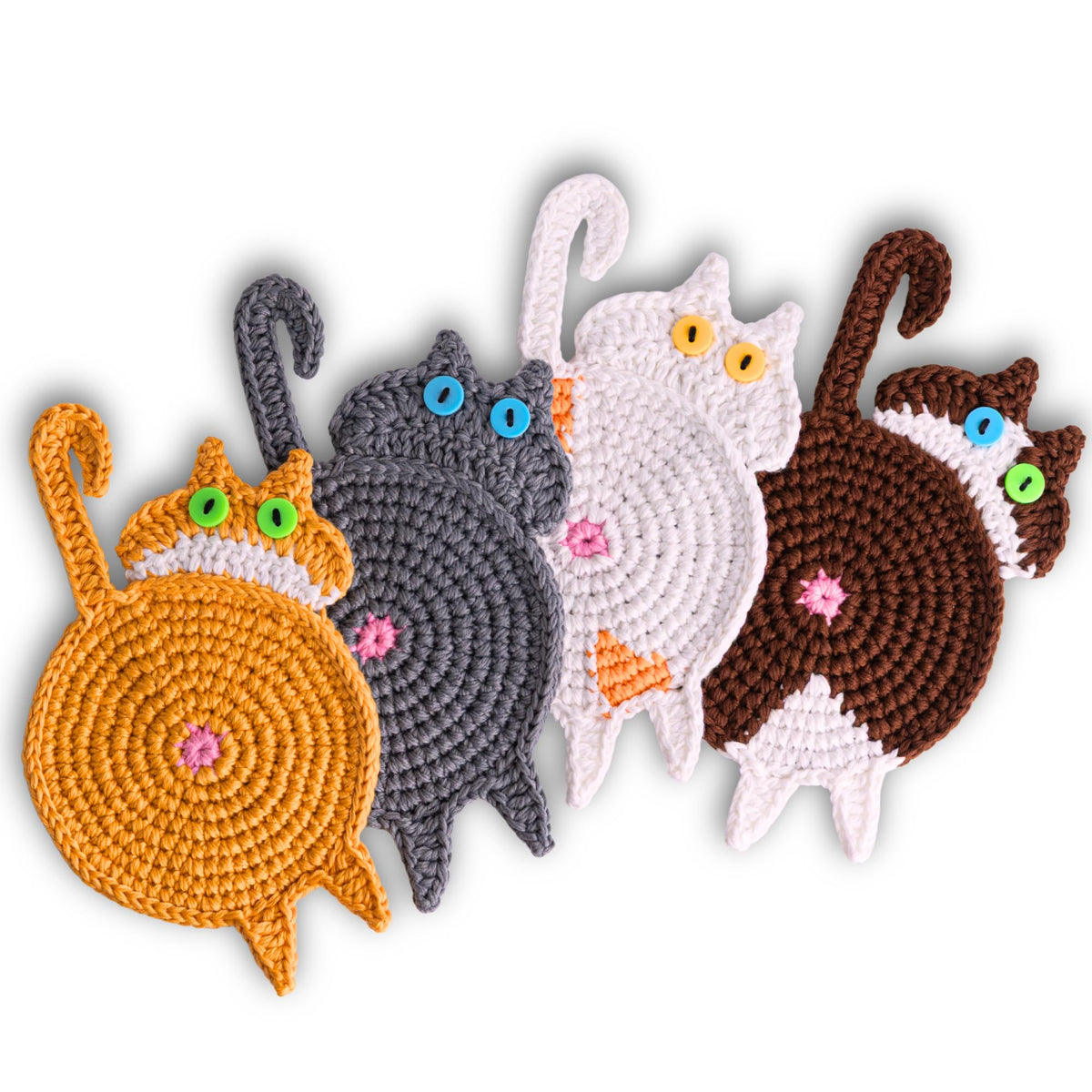 SamMi Crafts posavasos gato hecho a mano protege superficies con estilo